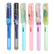 Snowhite 白雪 T16 直液式走珠笔 0.5mm 6支装