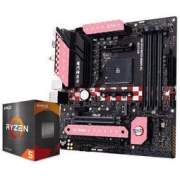 PLUS会员、有券的上：ASUS 华硕 TUF GAMING B550M-PLUS WIFI-GMZR+AMD R5-5600 板U套装