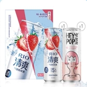 天猫u先、88VIP：RIO 锐澳 鸡尾酒5度清爽heypop组合 2罐装