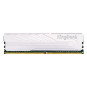 22点开始、PLUS会员：KINGBANK 金百达 16GB(8GBX2)套装 DDR4 3200 台式机内存条 银爵系列