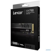 Lexar 雷克沙 NM760系列 M.2 NVMe PCIe4.0 固态硬盘 512GB