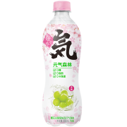 PLUS会员：元气森林 樱花白葡萄480mL*15瓶*2