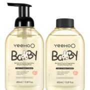 88VIP！YeeHoO 英氏 婴儿奶瓶果蔬清洁剂 450ml*2瓶
