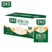 SOYMILK 豆本豆 豆奶唯甄原味豆奶250ml*24盒整箱装豆浆早餐奶植物蛋白饮料