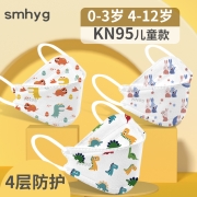 smhyg 儿童kn953d立体口罩 20只 独立包装