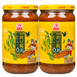 京东极速版巧媳妇醇酿黄豆酱800g2瓶