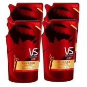 VS 沙宣 洗发水 修护水养 洗发露补充装200ml*4袋(补充装会有非卖品字样介意者慎拍 新老包装随机发)