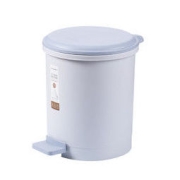 CHAHUA 茶花 15011k 脚踏式垃圾桶 9.6L 浅蓝色