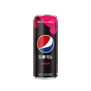 PLUS会员、有券的上：pepsi 百事 无糖 树莓味 汽水 细长罐 330ml*12罐