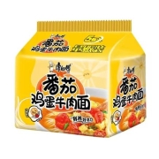 陪伴计划：康师傅 干拌面 经典番茄鸡蛋面*5连包