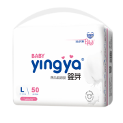 yingya 婴芽 纸尿裤L码2包100片