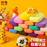 M&G 晨光 AKE03987 4D超轻粘土 24色/袋