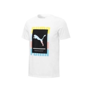 7日0点：PUMA 彪马 SUMMER 男子休闲圆领短袖T恤 671244