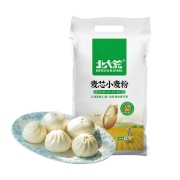 88VIP：北大荒 麦芯小麦粉 5kg*3件+金沙河 家用小麦粉 5KG*2袋