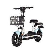 哈啰 小旋风 电动自行车 TDT-156Z 48V12Ah锂电池 源彩天蓝 电池可提