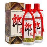 LANGJIU 郎酒 郎牌郎酒 53%vol 酱香型白酒 500ml*2瓶 双支装