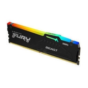 Kingston 金士顿 FURY 16GB(8G×2)套装 DDR5 5200 台式机内存条 Beast野兽系列 RGB灯条 骇客神条