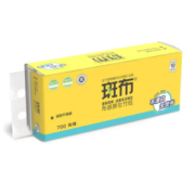 BABO 斑布 本色卫生纸无芯卷纸 10卷 家庭装