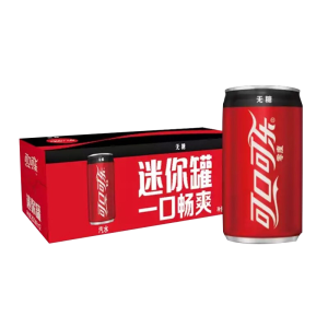 可口可乐cocacola零度无糖汽水碳酸饮料200ml12罐整箱