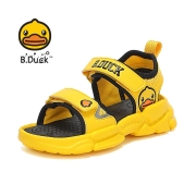 PLUS会员：B.Duck 儿童小黄鸭凉鞋