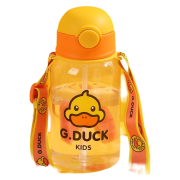 PLUS会员：G.DUCK 小黄鸭 吸管杯 600ml