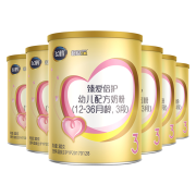 FIRMUS 飞鹤 超级飞帆 臻爱倍护系列 婴儿方奶粉 3段 300g*6罐