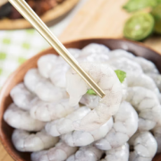 PLUS会员！海鲜世家 翡翠生虾仁 1000g/袋