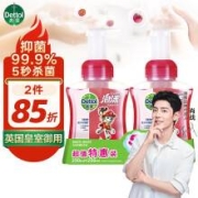 滴露 泡沫抑菌洗手液250ml*2瓶