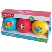 Fisher-Price 费雪 F0923 儿童运动球套装三合一（含足球篮球拍拍球）