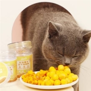 怡亲 冻干鸡蛋黄 亮毛猫咪零食增肥发腮 50g*3件