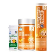 小葵花 VC含片(25片)+钙VC咀嚼片(120颗)+维生素c泡腾片蓝莓味(20片)