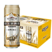 天猫超市 哈尔滨 经典小麦王啤酒 550ml*20听