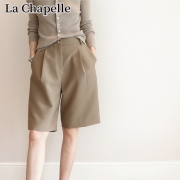 PLUS会员：La Chapelle 拉夏贝尔 女士阔腿短裤 Anna-3229#