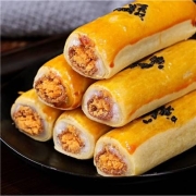 京东极速版：比比赞 肉松蛋黄卷 10个300g/件*3件