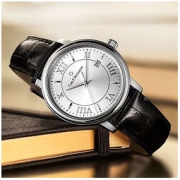 CARLF.BUCHERER 宝齐莱 爱德玛尔系列 男士自动机械表 00.10314.08.15.01