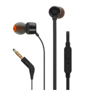 JBL 杰宝 TUNE 110 入耳式耳塞式有线耳机 黑色