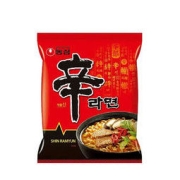 NONGSHIM 农心 经典辛拉面香菇牛肉味十连包泡面拉面方便面 加班食品速食礼盒 120g*10包