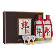 LANGJIU 郎酒 郎牌郎酒 53%vol 酱香型白酒 500ml*2瓶 礼盒装