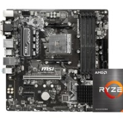 AMD R5 5500盒装+微星B450M PRO VDH MAX 板U套装