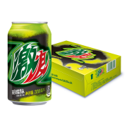 PLUS会员：pepsi 百事 可乐 激浪 柠檬味 330ml*24罐*3箱+凑单