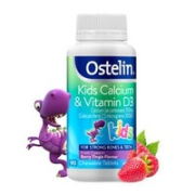 Ostelin 奥斯特林 儿童维生素D3+钙恐龙钙 90粒*1瓶