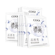 COGI 高姿 沁透光亮修护提亮面膜 10片