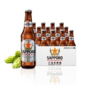 Sapporo 三宝乐啤酒 进口札幌啤酒 330ML*12瓶