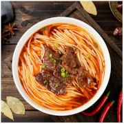 霸蛮 招牌黄牛肉粉3盒装湖南常德米粉米线长沙速食盒装早餐特产 3份装