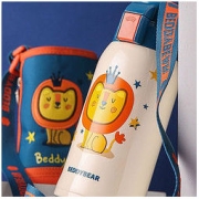 BEDDYBEAR 杯具熊 王一博同款 BEDDYBEAR 杯具熊 3D浮雕版 狮子(免费刻字)儿童保温杯316不锈钢600ml