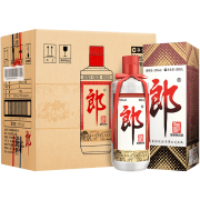郎酒 郎牌郎酒 53度酱香型白酒 500ml*6瓶 整箱装