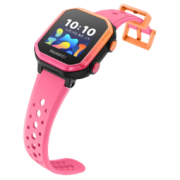 HUAWEI 华为 儿童手表 3S 4G智能手表 42mm 粉色塑胶表壳 蜜桃粉表带硅胶（北斗、GPS）