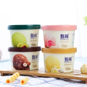 PLUS会员：yili 伊利 甄稀 白桃乌龙口味 90g*4杯/盒*5件