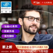PLUS会员：essilor 依视路 1.601折射率 非球面脂镜片 2片装