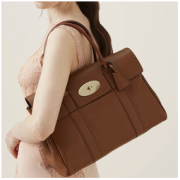 Mulberry 玛珀利 Bayswater 女士单肩通勤牛皮手提包 HH5215